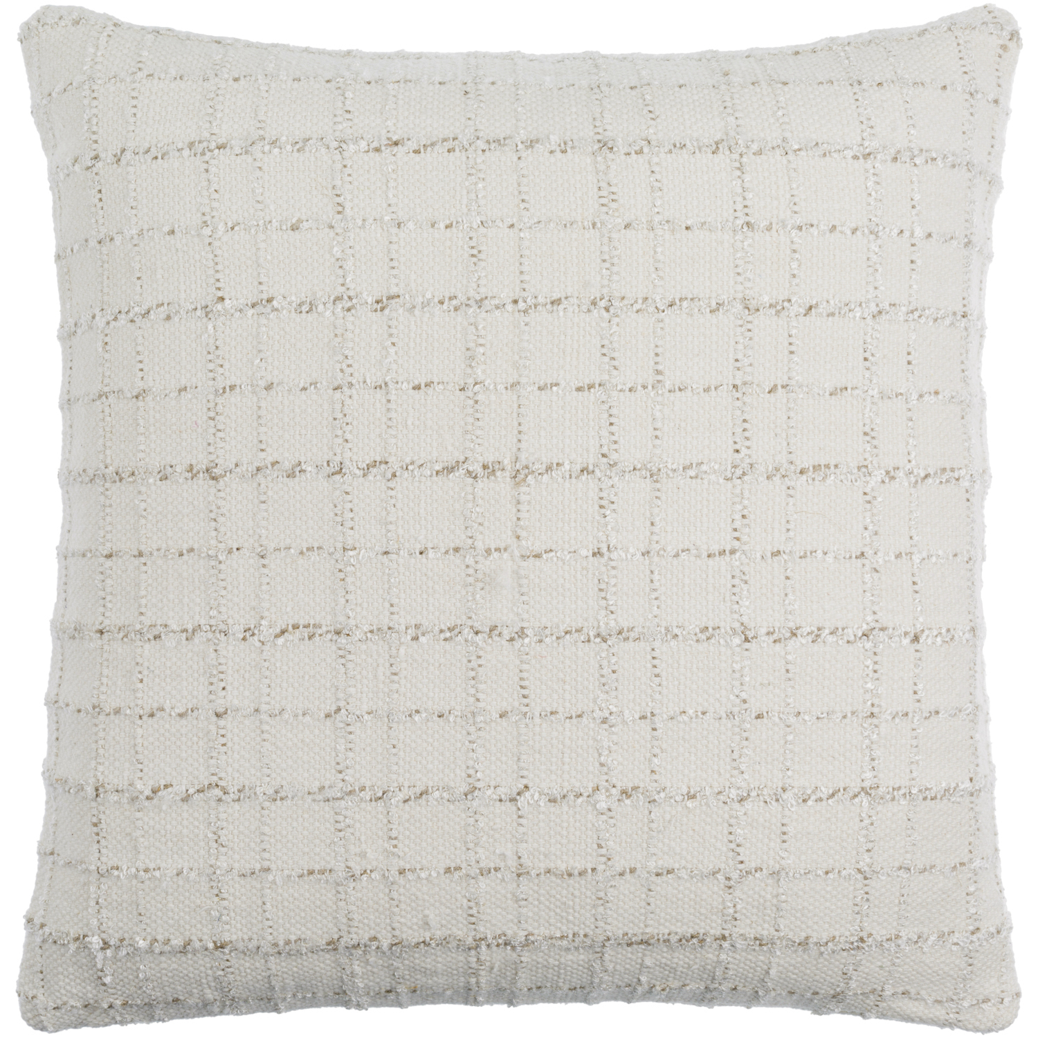 Greenville 18 X 18 inch Light Silver/Silver Accent Pillow