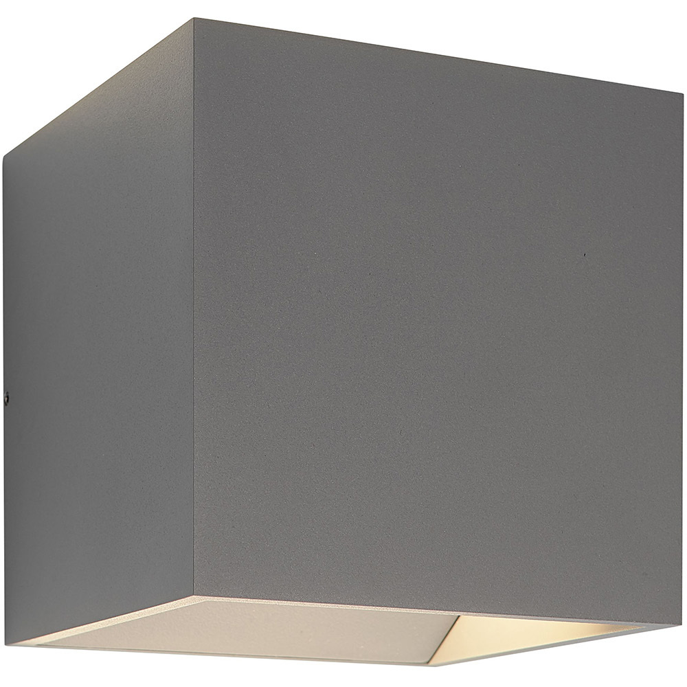 QB 1 Light 5.1 inch Silver LED Wall Sconce Wall Light