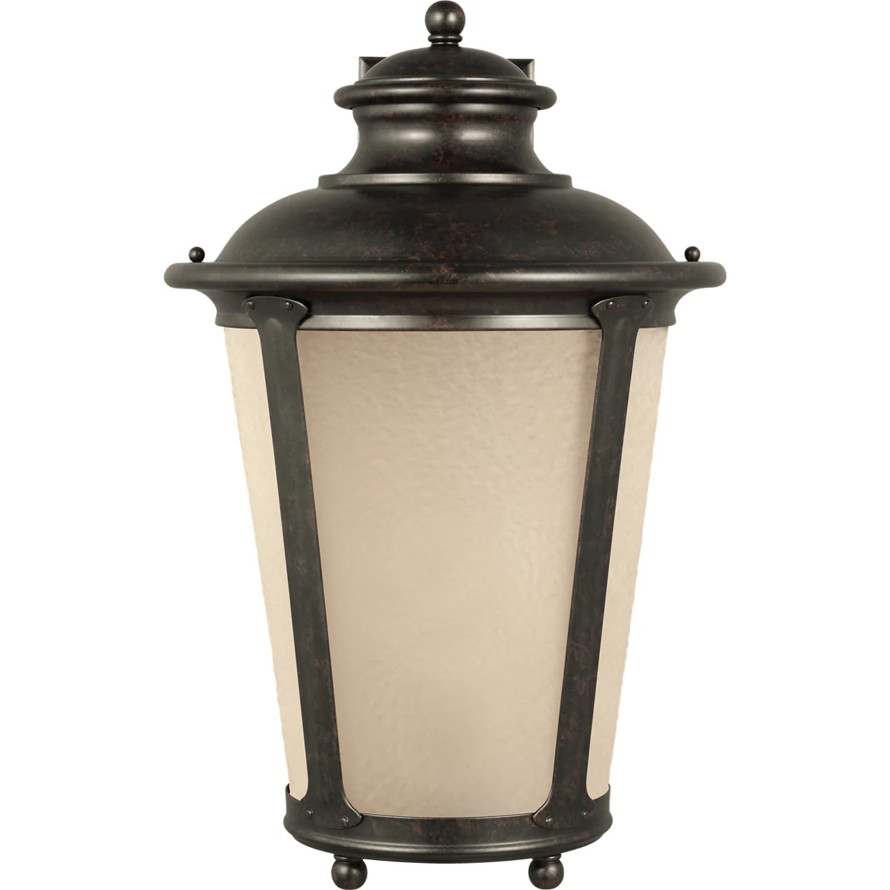 Cape May 1 Light 20.25 inch Burled Iron Outdoor Wall Lantern, Extra Large