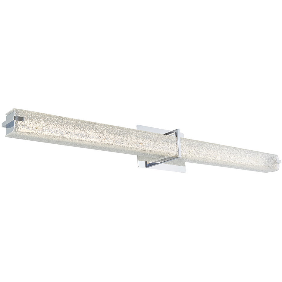 Squire LED 37.5 inch Chrome Bath Vanity Light Wall Light