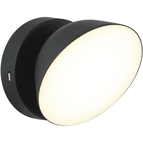 Emerson LED 5.88 inch Matte Black Wall Sconce Wall Light
