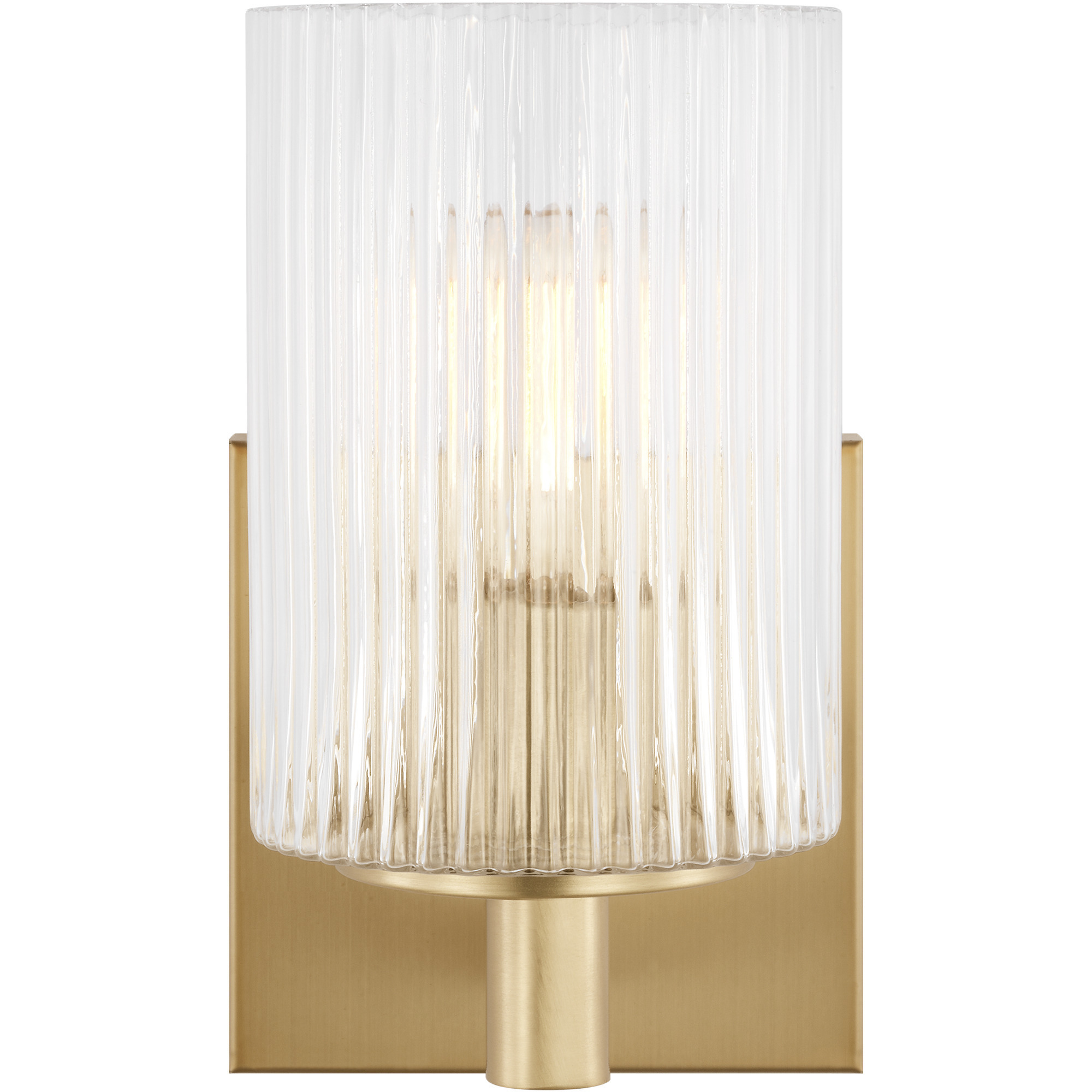 Lando 1 Light 4.75 inch Satin Brass Wall Bath Fixture Wall Light