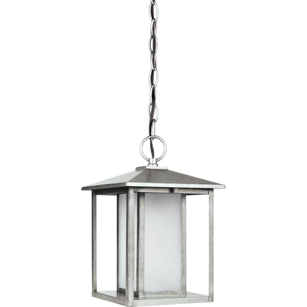 Hunnington 1 Light 9 inch Weathered Pewter Outdoor Pendant