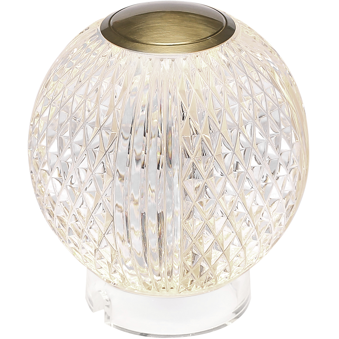 Marni 3.63 inch 1.5 watt Natural Brass Table Lamp Portable Light
