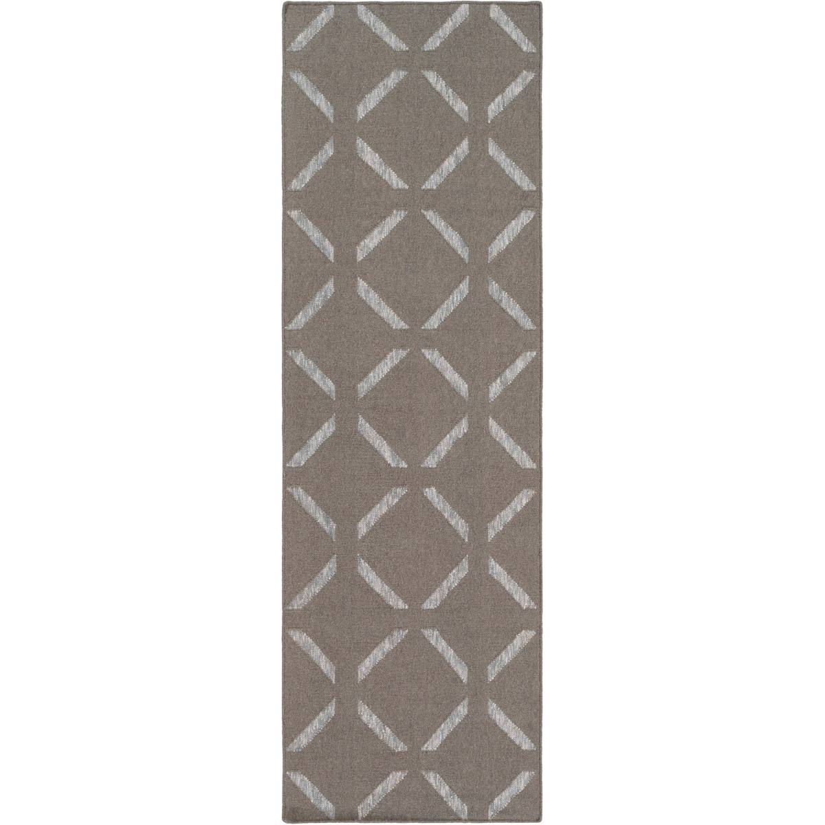 Stallman 156 X 108 inch Dark Brown, Seafoam Rug