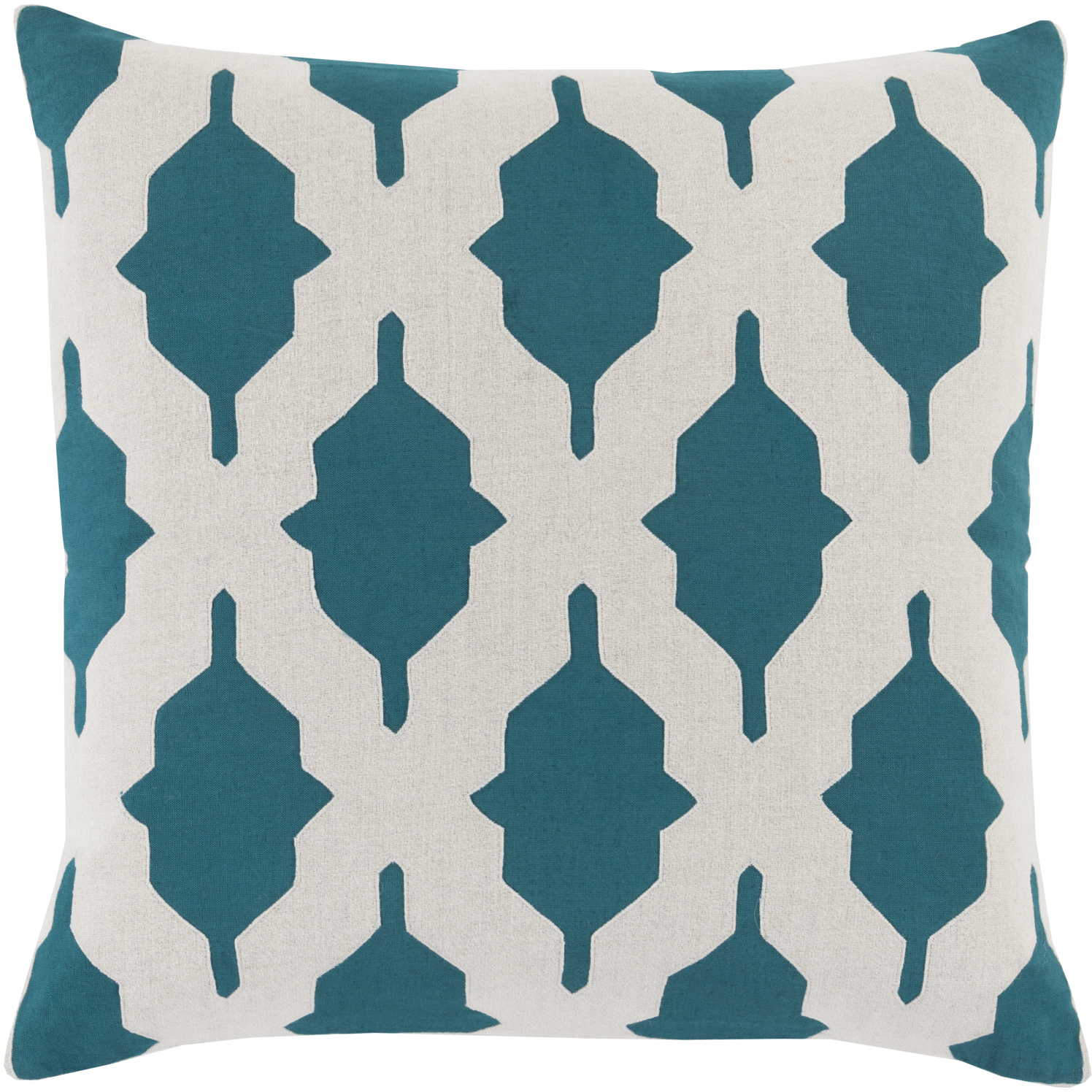 Salma 20 inch Khaki, Teal Pillow Kit