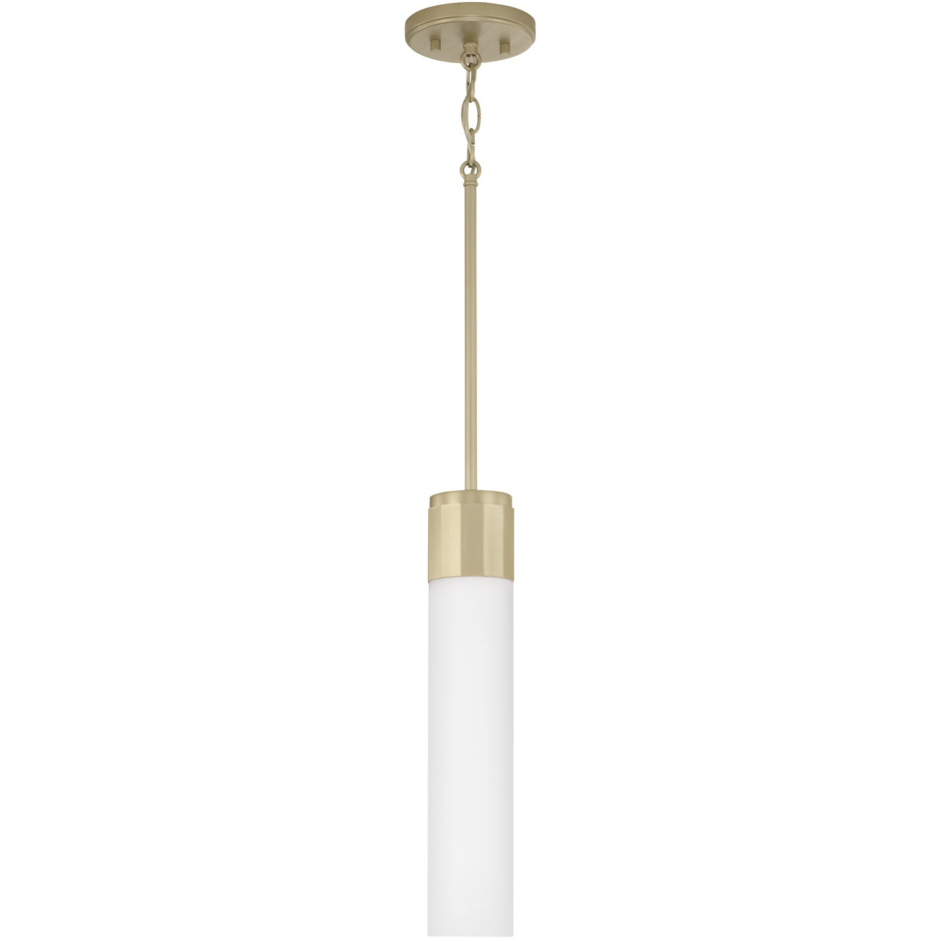 Sutton 1 Light 3.25 inch Soft Gold Pendant Ceiling Light