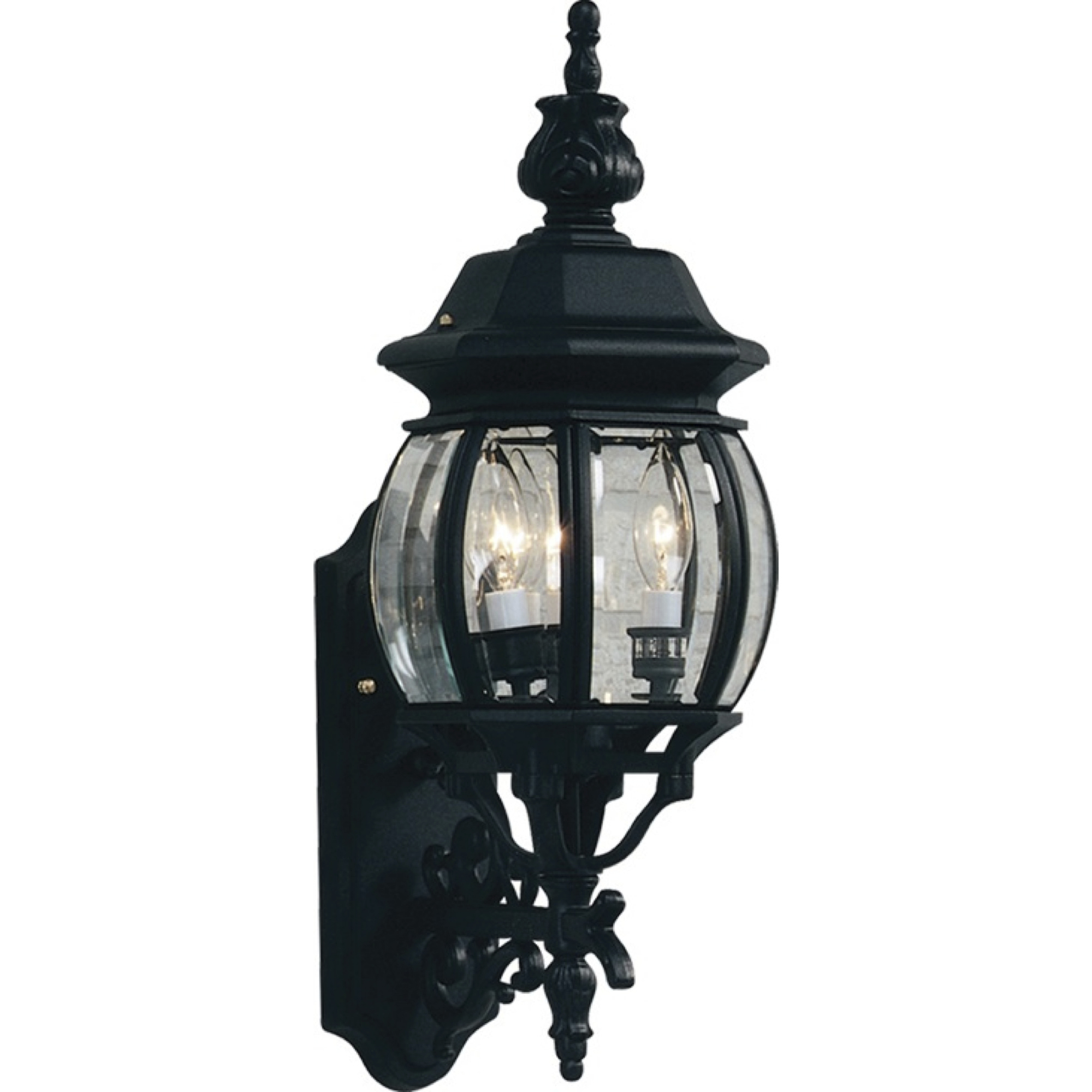 Classico LED 22.5 inch Black Outdoor Wall Light