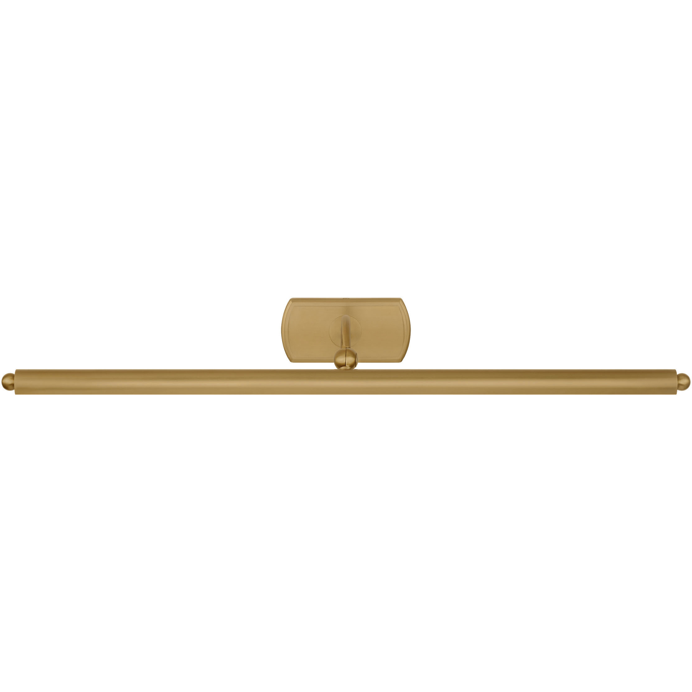C&M by Chapman & Myers Lamont 8 watt 24 inch Burnished Brass Picture Light Wall Light