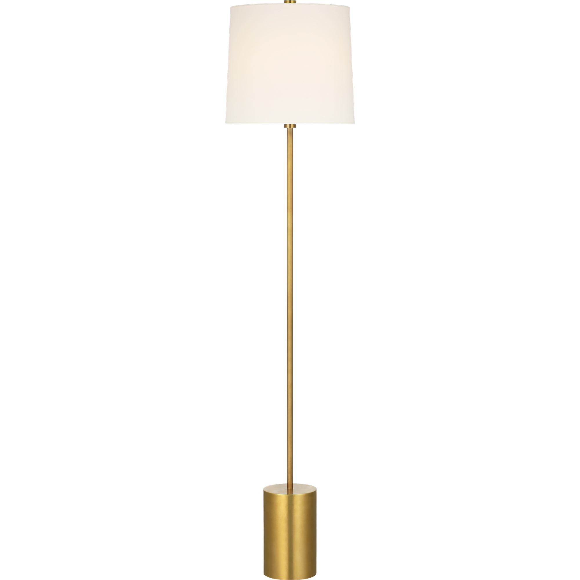 Suzanne Kasler Frederick 58.25 inch 15 watt Hand-Rubbed Antique Brass Floor Lamp Portable Light