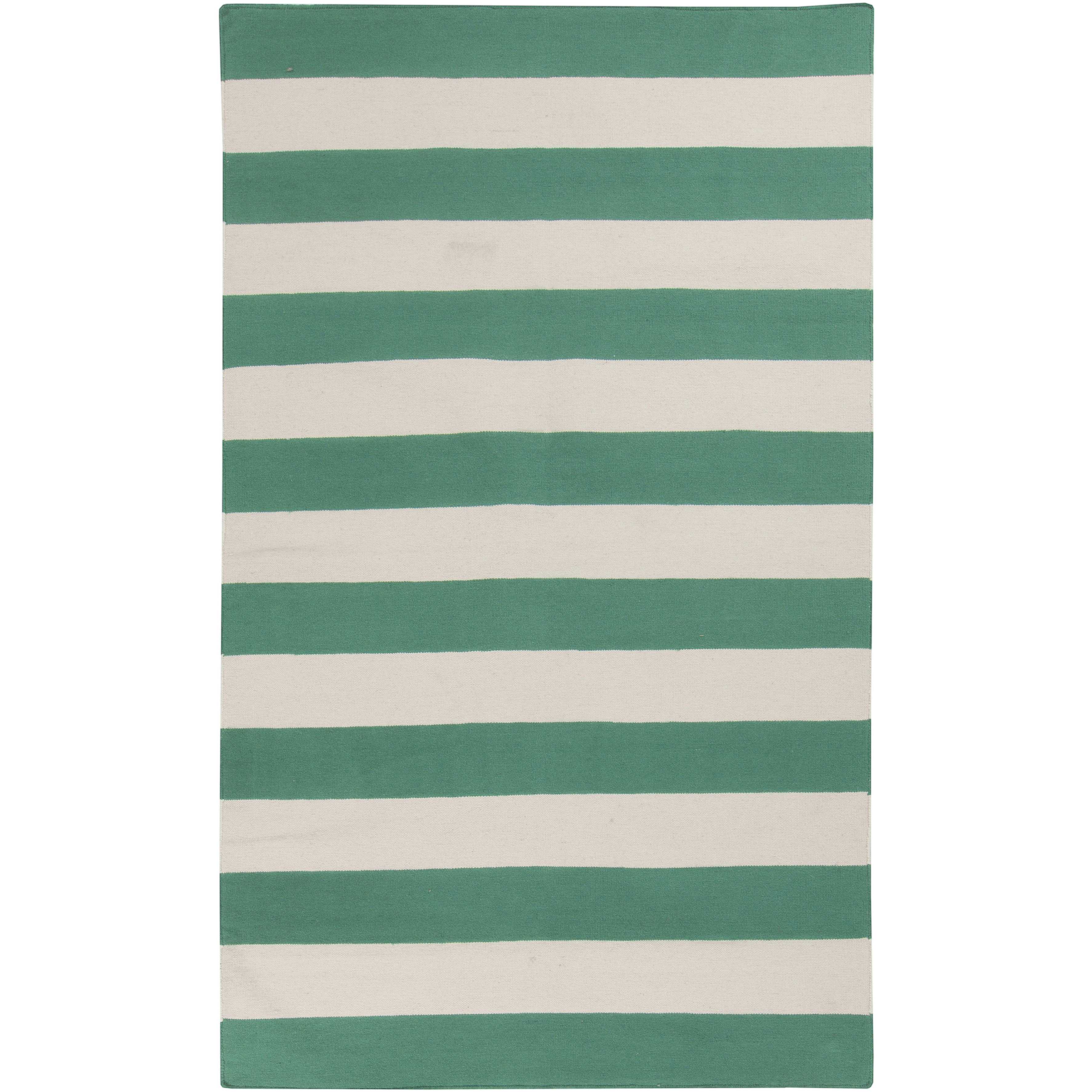 Frontier 66 X 42 inch Emerald, Khaki Rug