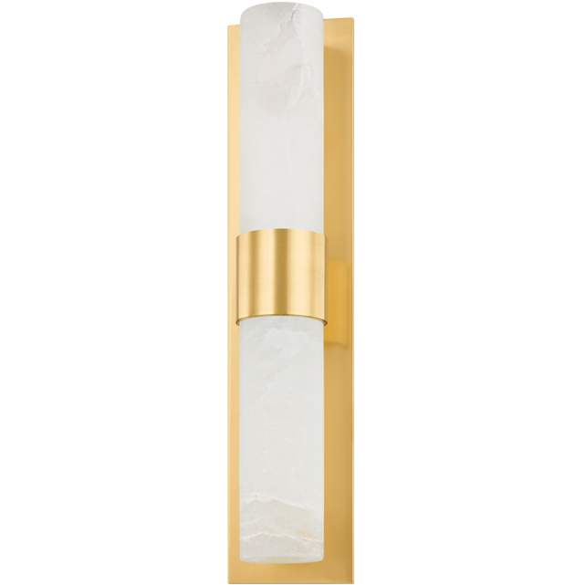 Stowe 2 Light 4.75 inch Aged Brass Wall Sconce Wall Light