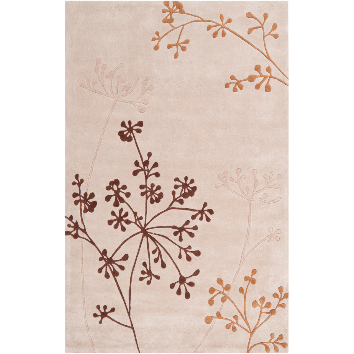 Cosmopolitan 156 X 108 inch Cream, Bright Yellow, Mustard, Camel Rug