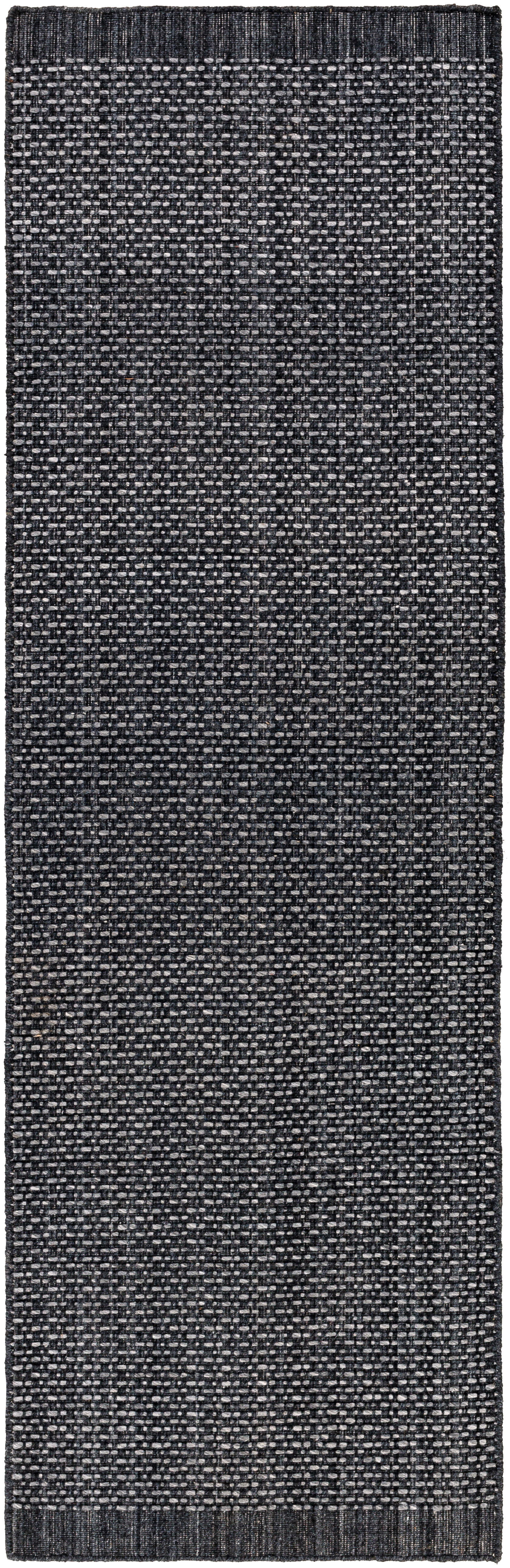 Sycamore 96 X 30 inch Dark Grey Rug, Runner