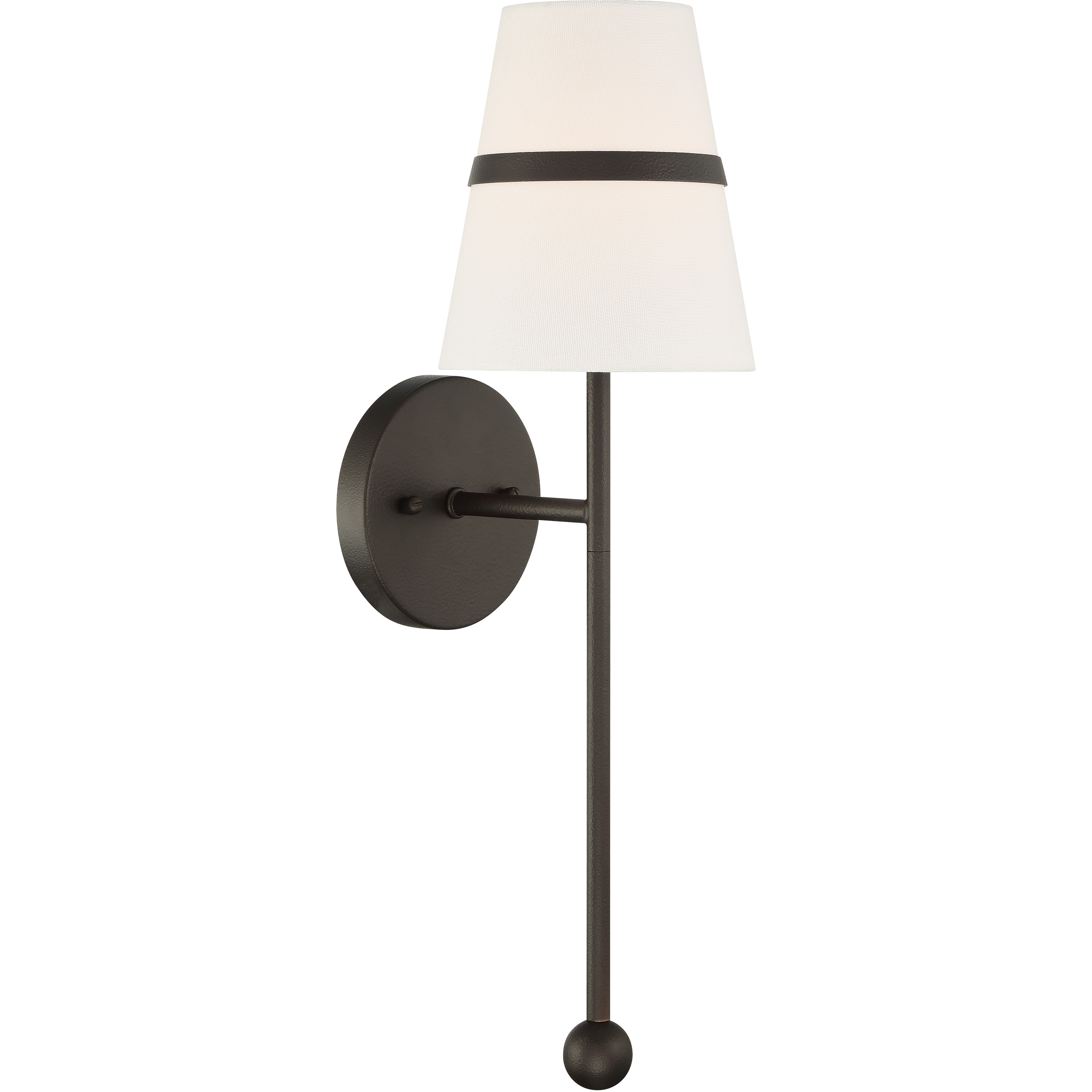 Althia Wall Sconce Wall Light in Textured Dark Bronze