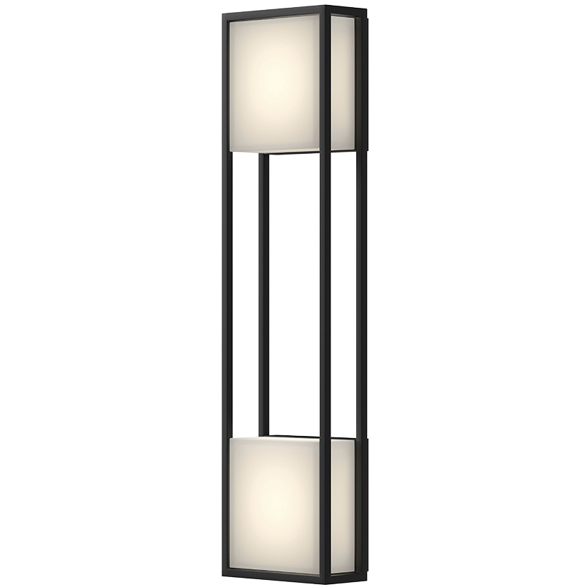 Vail LED 32.13 inch Black Exterior Wall Sconce