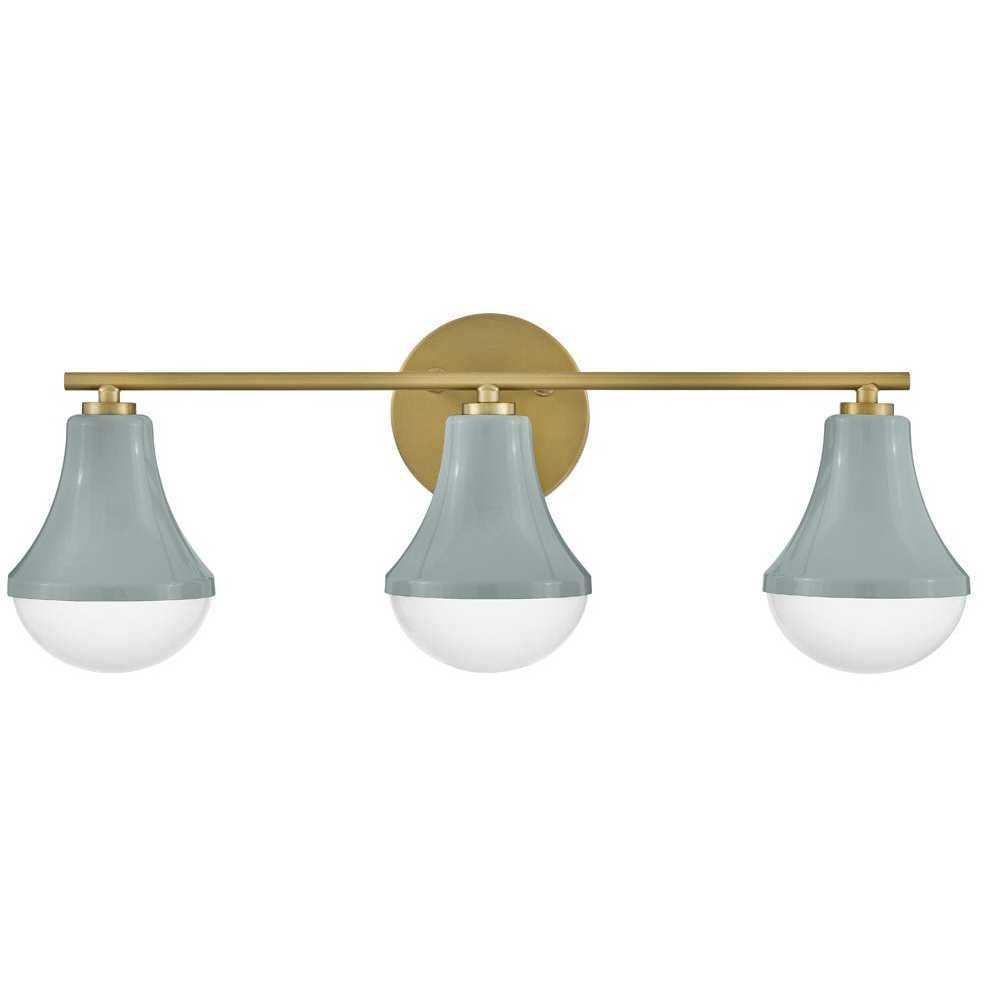 Haddie LED 24 inch Seafoam Bath Light Wall Light