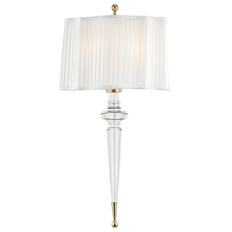 Tipton 2 Light 12.25 inch Aged Brass Wall Sconce Wall Light
