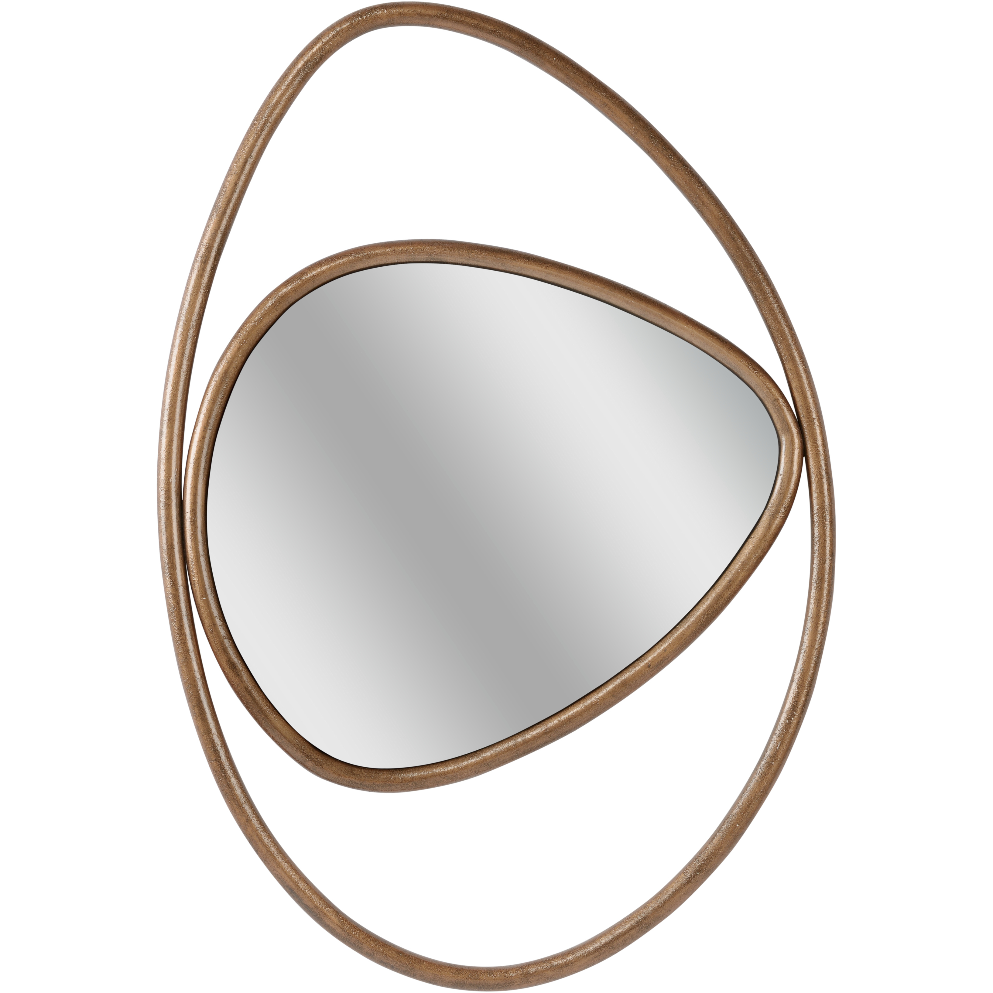 Lindsay 47 X 32.75 inch Brown Mirror