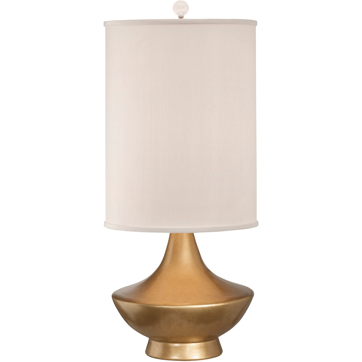 Cleopatra 26 inch 100 watt Gold Lacquer Table Lamp Portable Light