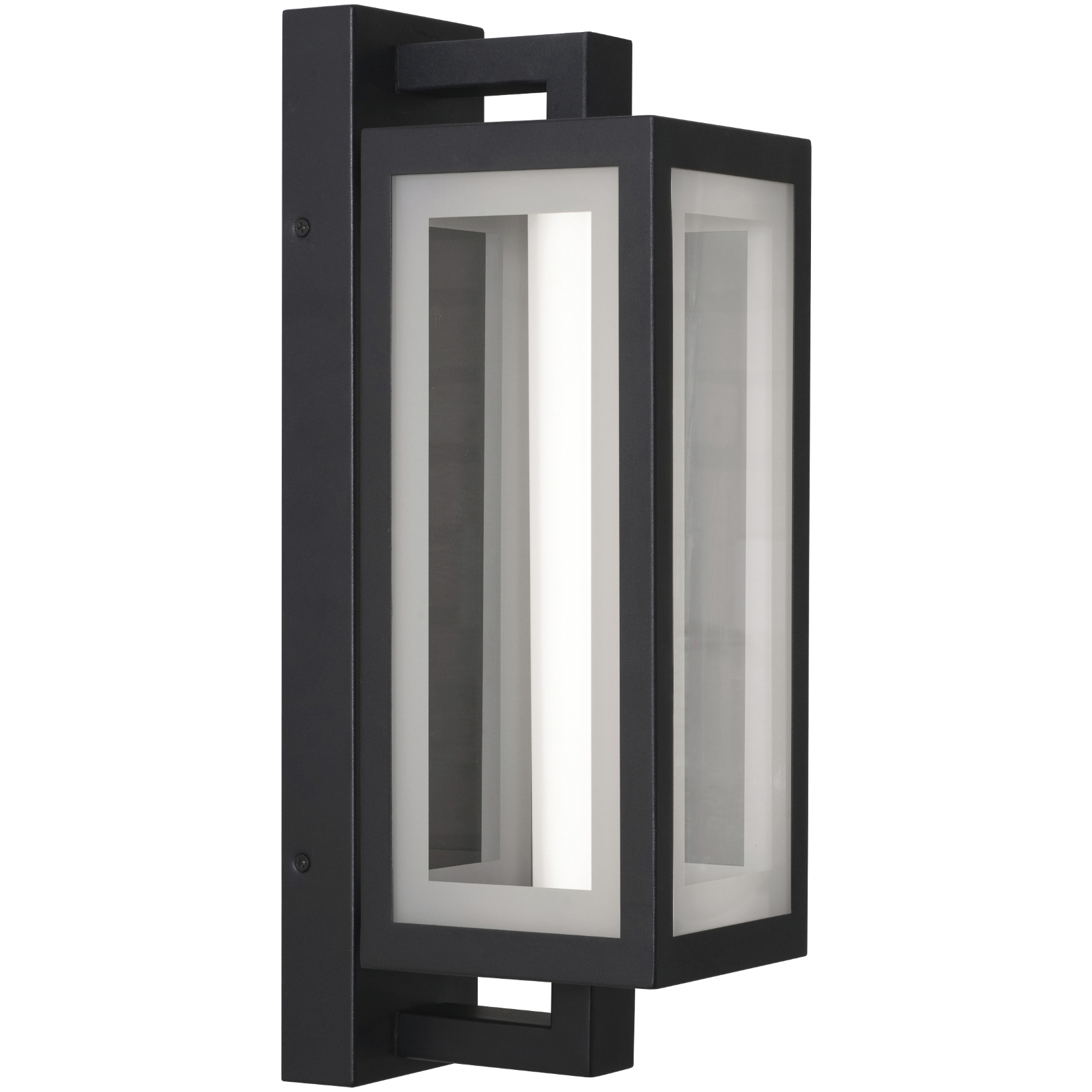 Blake LED 18 inch Black Outdoor Sconce