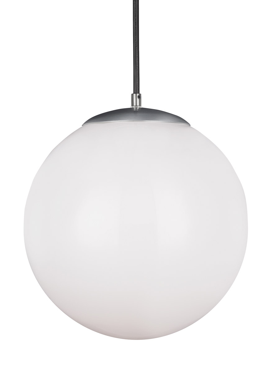 Grove 1 Light 14 inch Satin Aluminum Pendant Ceiling Light