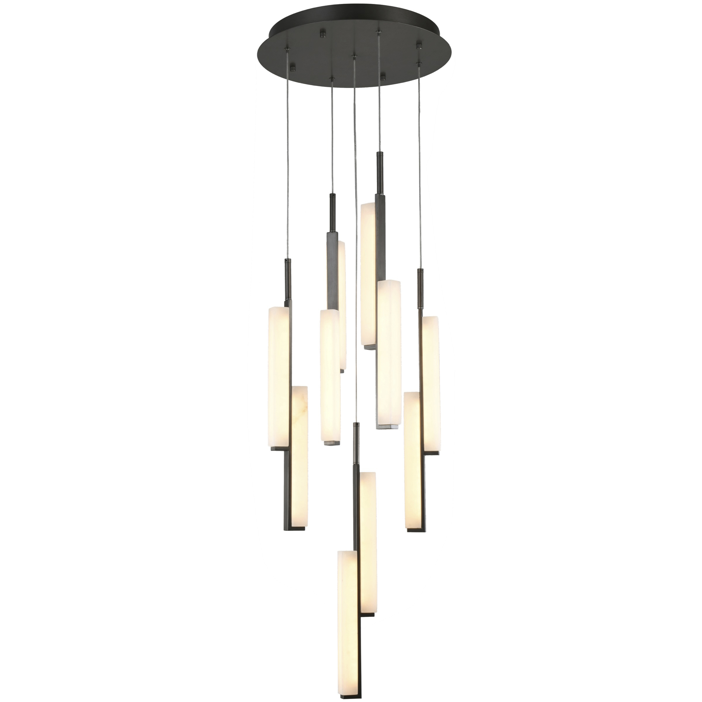 Lumina LED 19.7 inch Forged Bronze Pendant Ceiling Light