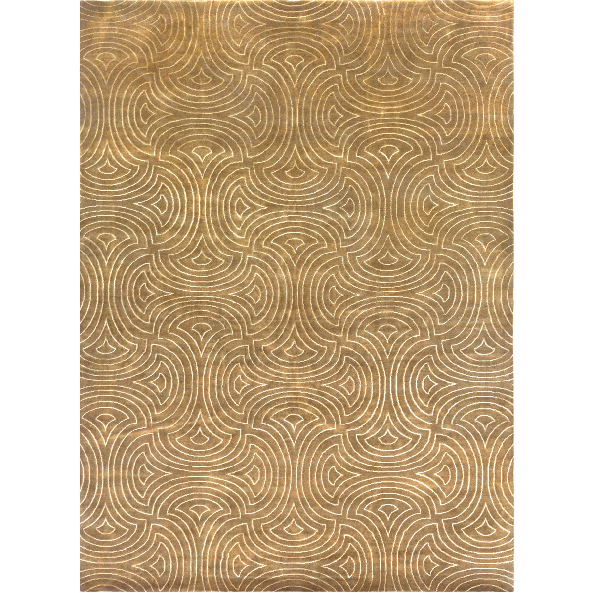Luminous 156 X 108 inch Wheat, Dark Brown Rug