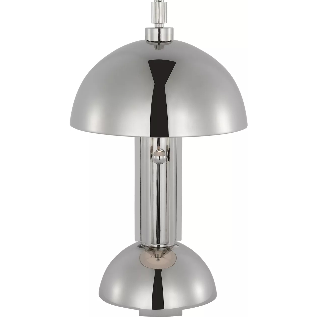 Thomas O'Brien Dally 13.5 inch 8 watt Polished Nickel Desk Lamp Portable Light