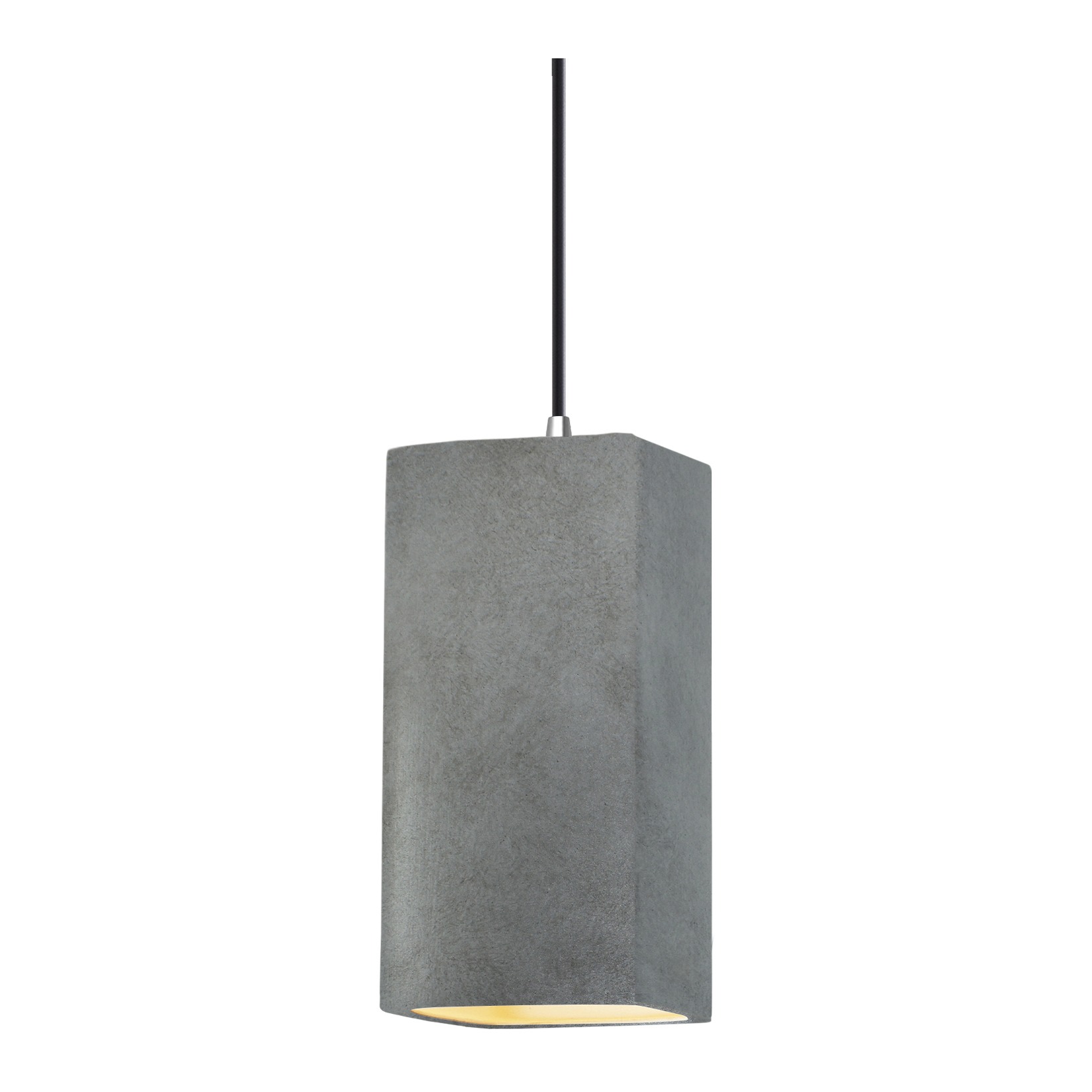 Radiance Collection LED 5.5 inch Polished Chrome and Antique Silver and Black Pendant Ceiling Light