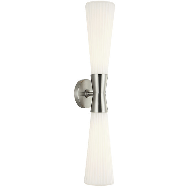 Jameson 2 Light 4.75 inch Brushed Nickel Wall Sconce Wall Light