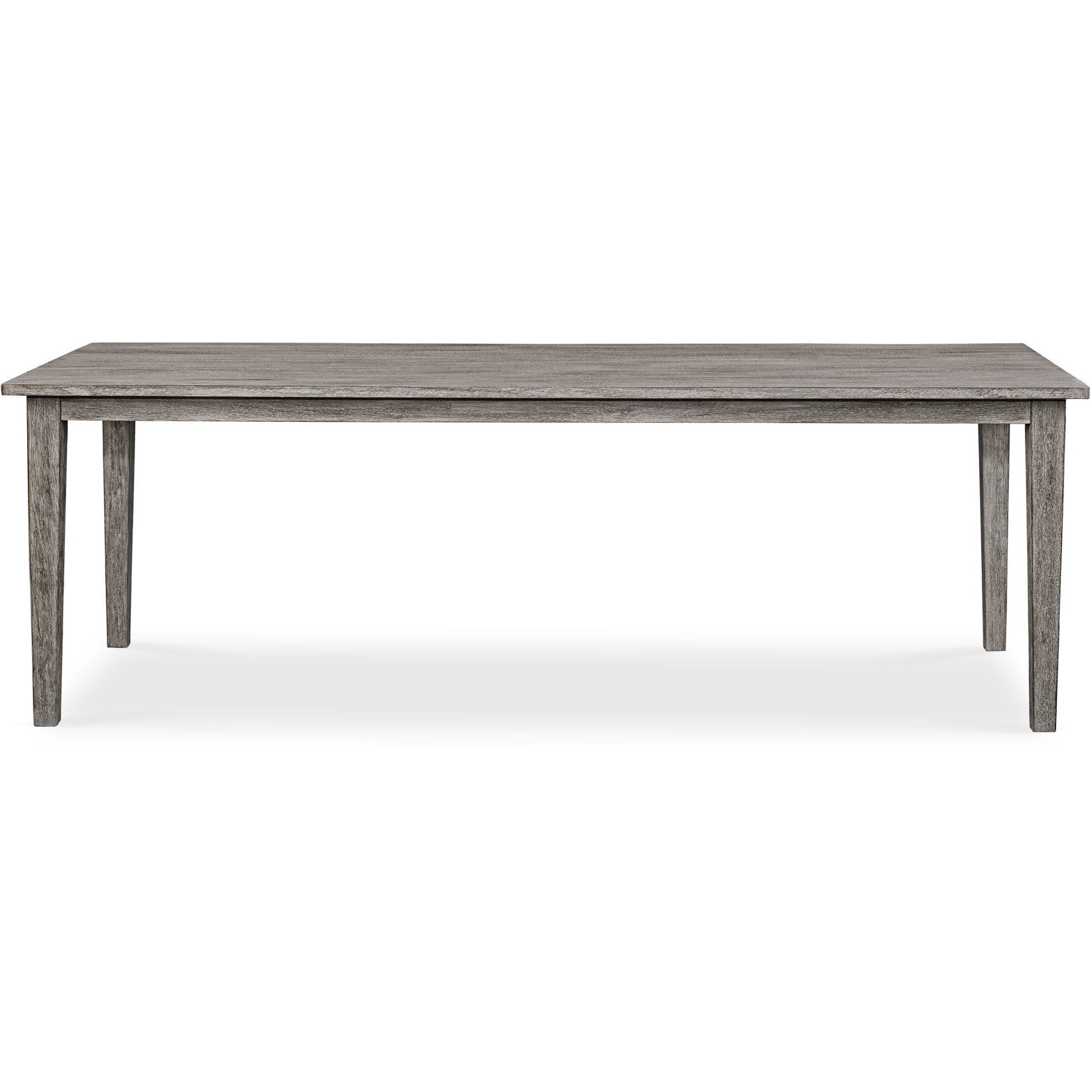 Forsyth 92 X 30.4 inch Weathered Dark Grey Wash Outdoor Dining Table