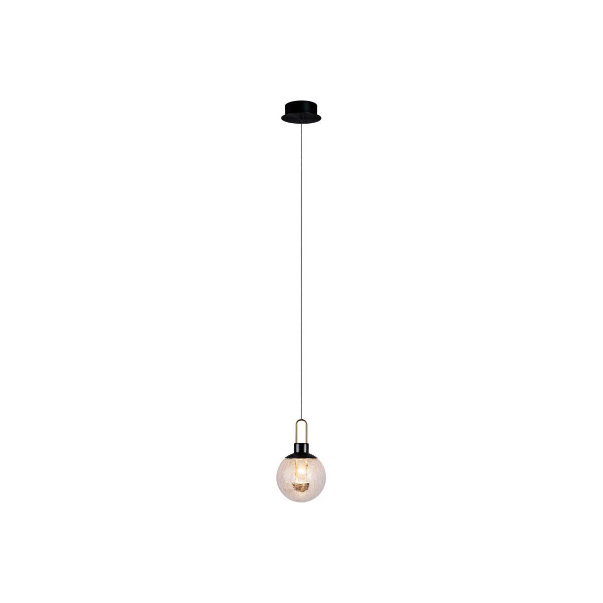 Essence 1 Light 7 inch Satin Dark Gray Pendant Ceiling Light