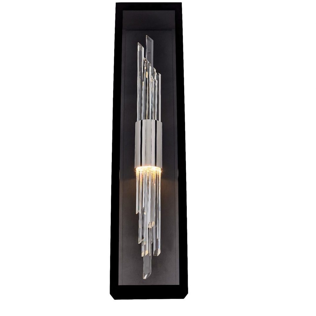 Lucca Esterno 30 inch Matte Black Outdoor Wall Sconce