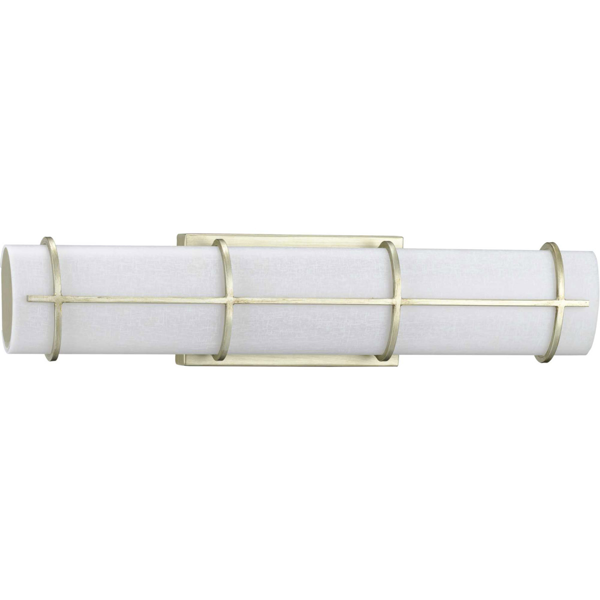 Grid LED LED 22 inch Silver Ridge Linear Bath Vanity Wall Light, Progress LED