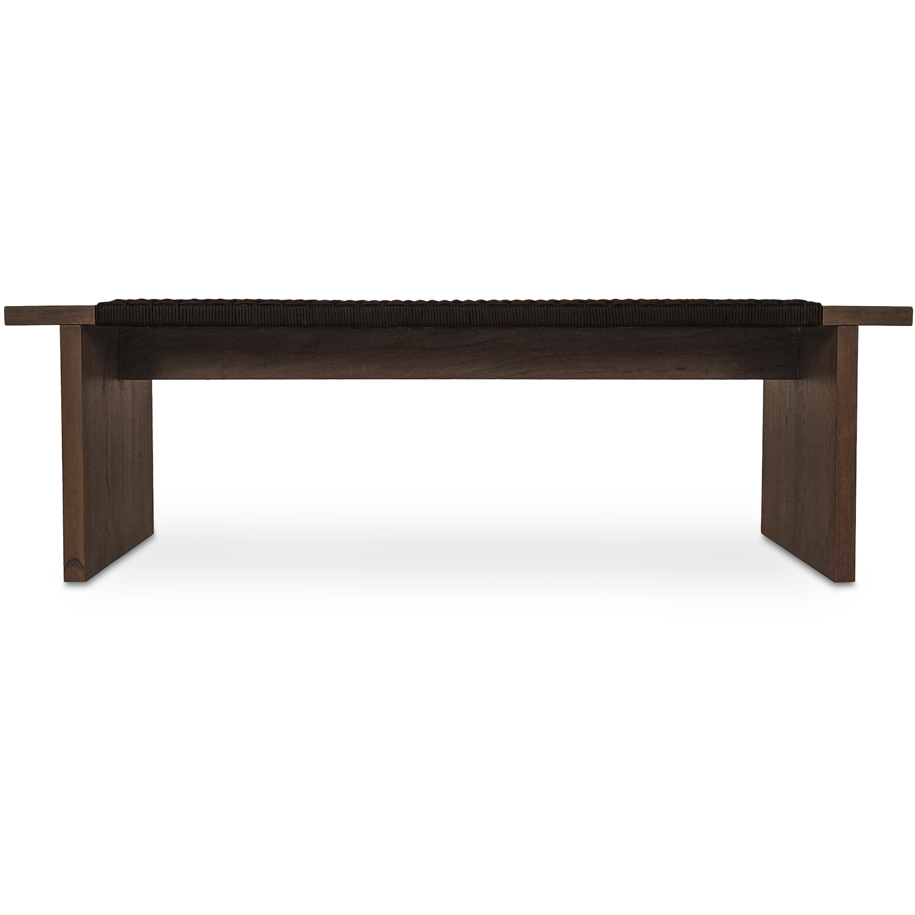 Merritt Brown Outdoor Bench