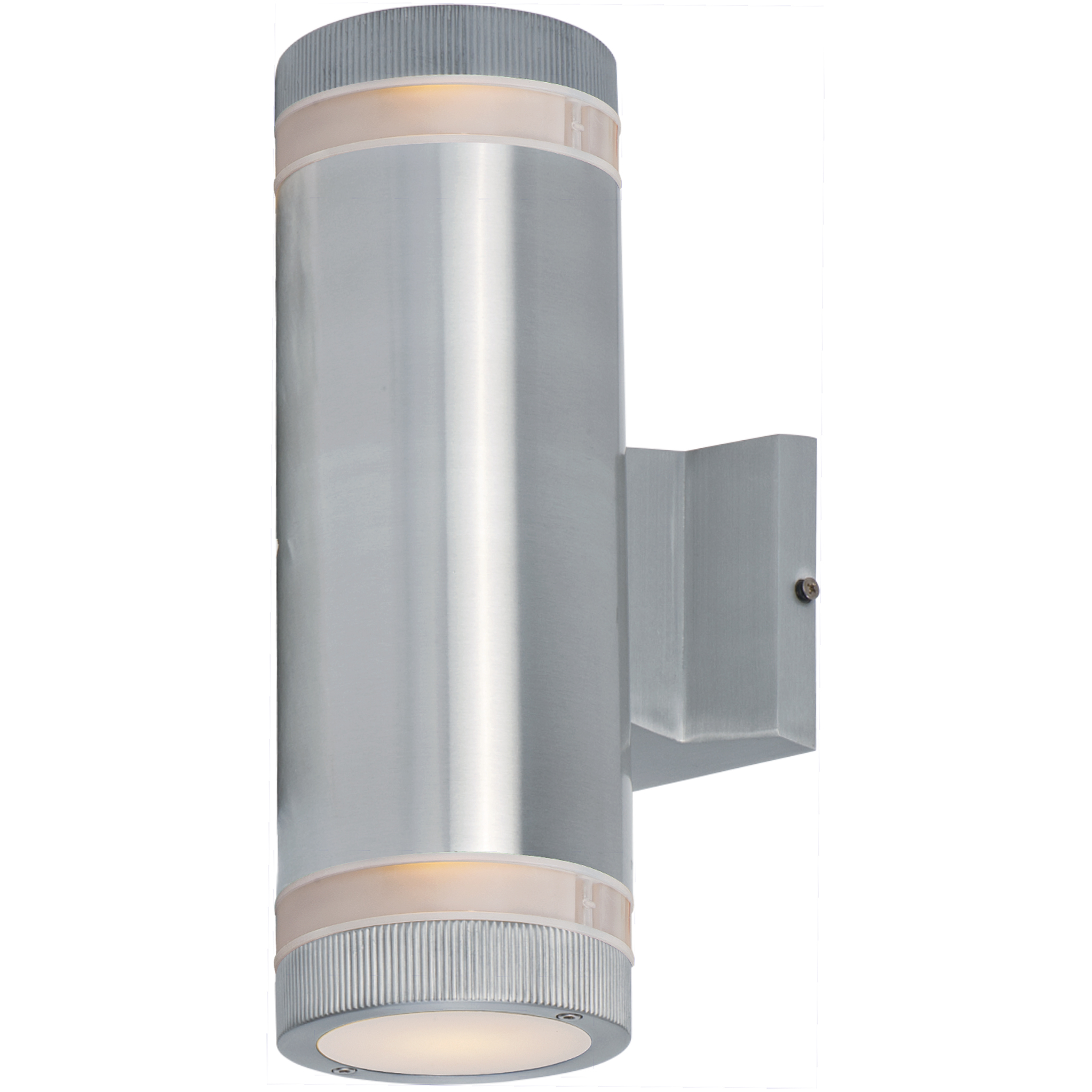 Lightray LED 12 inch Brushed Aluminum Outdoor Wall Mount