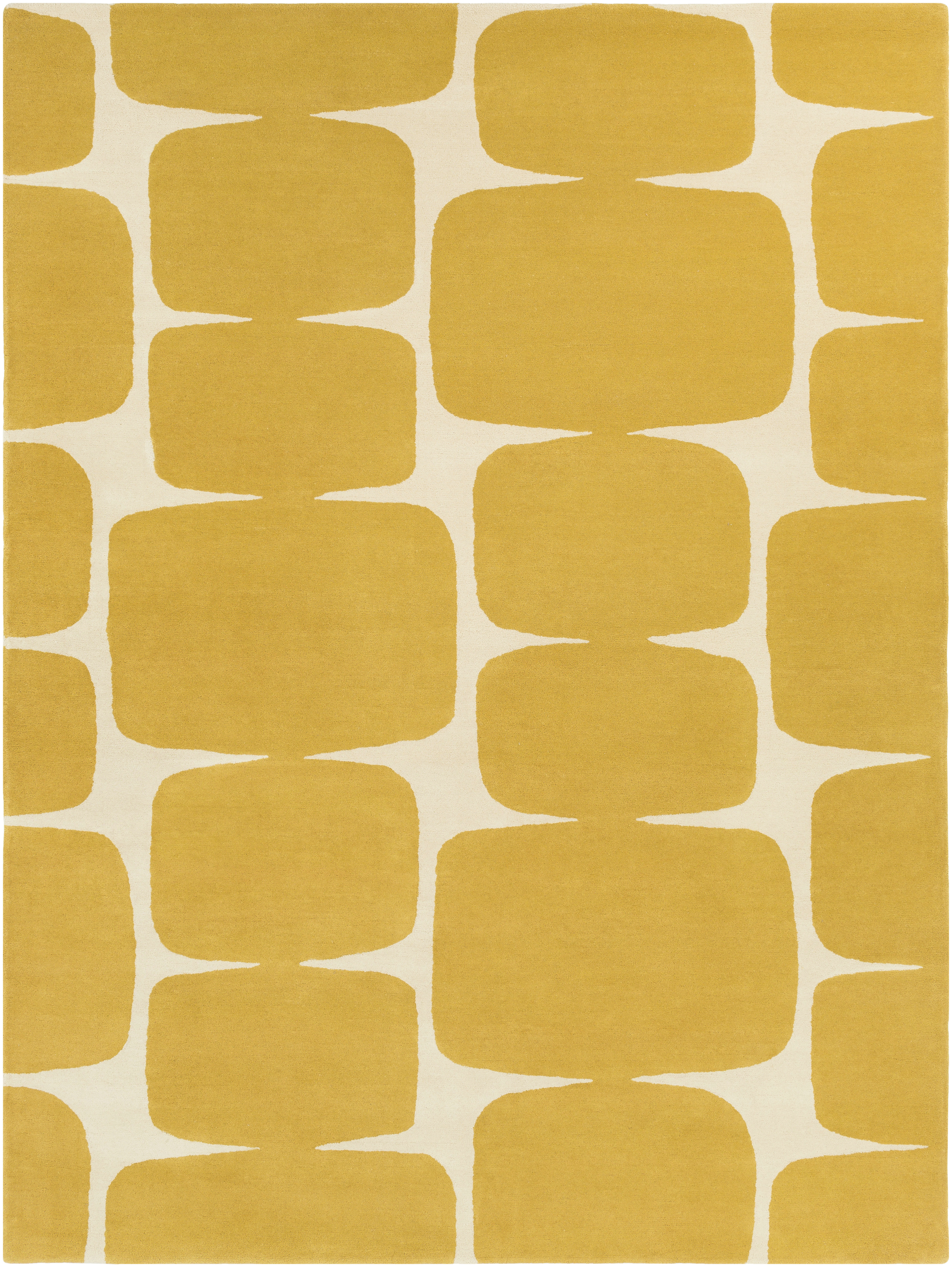 Scion 132 X 96 inch Mustard Rug in 8 x 11, Rectangle