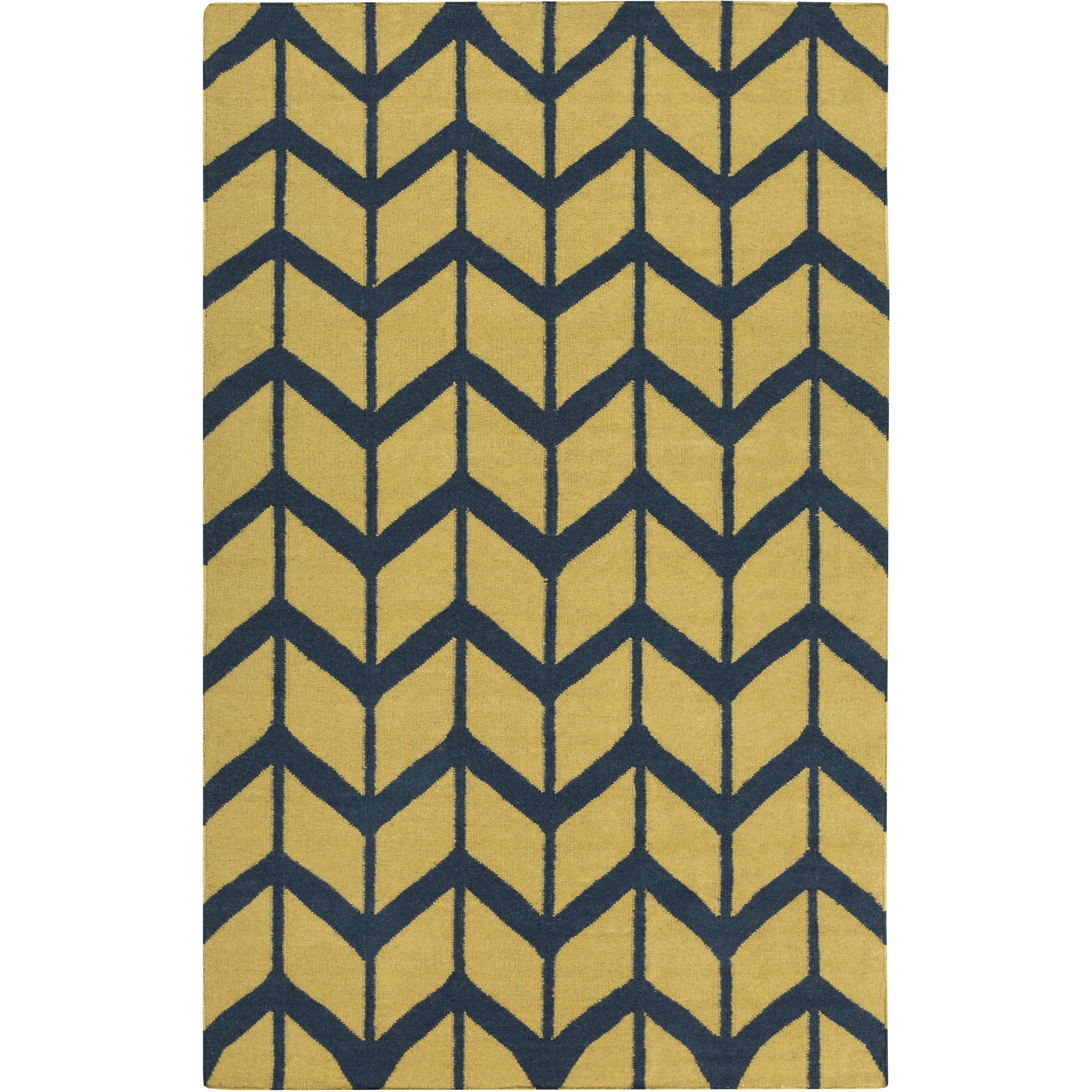 Fallon 132 X 96 inch Olive, Navy Rug