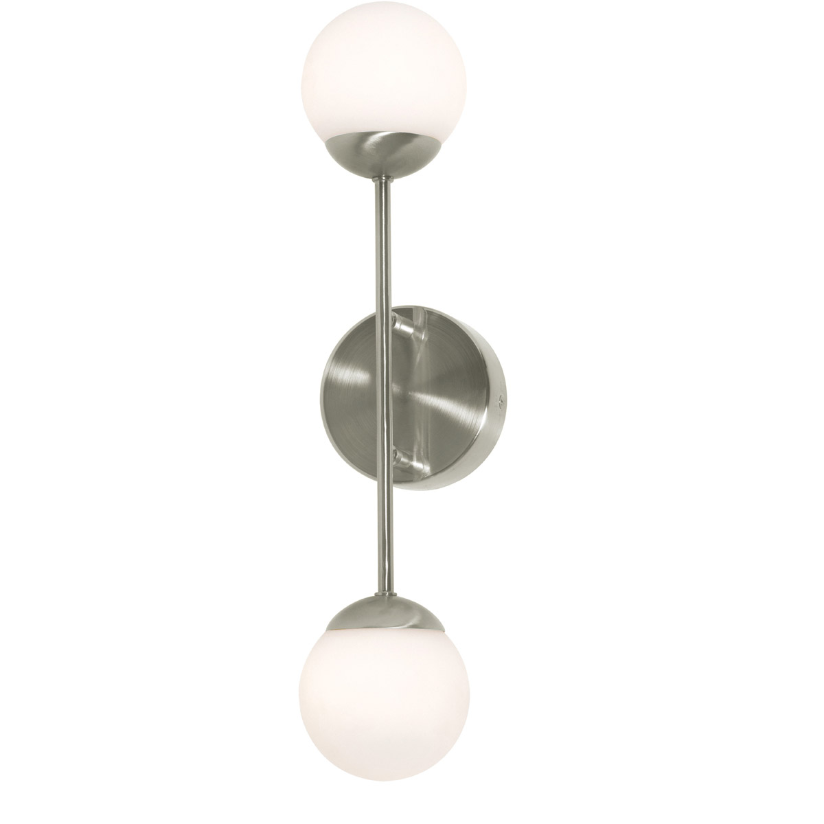 Pearl 2 Light 4.25 inch Satin Nickel Wall Sconce Wall Light
