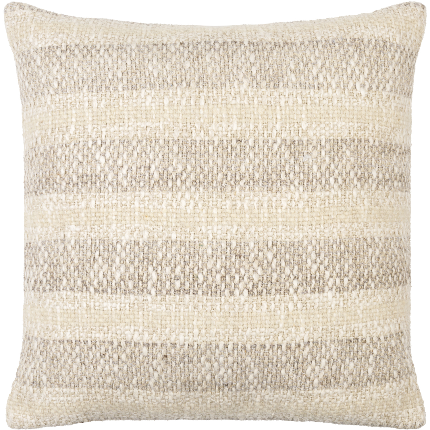 Nicki 18 X 18 inch Pearl / Ash / White / Off-White / Natural Accent Pillow