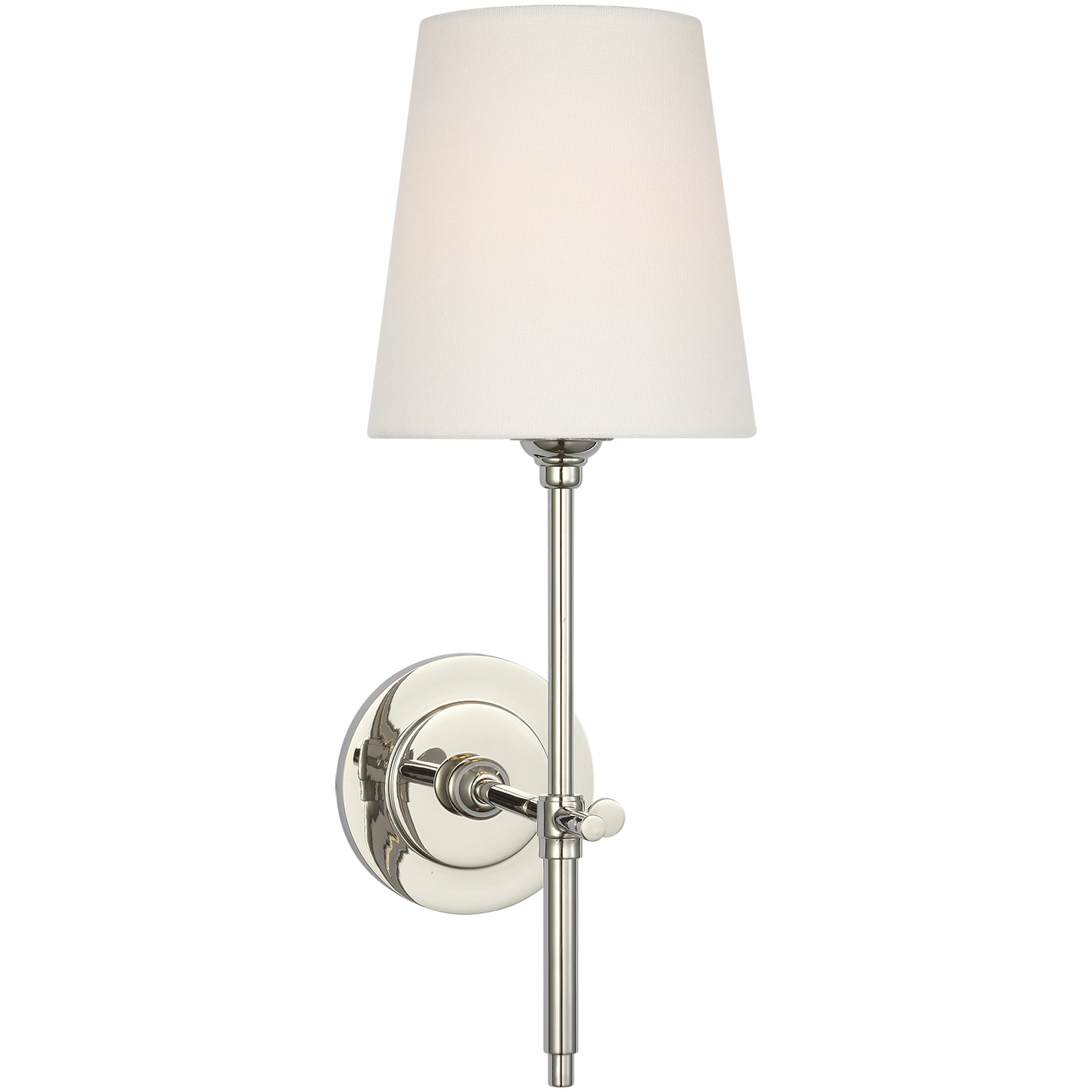 Thomas O'Brien Bryant LED 5.5 inch Polished Nickel Cordless Sconce Wall Light