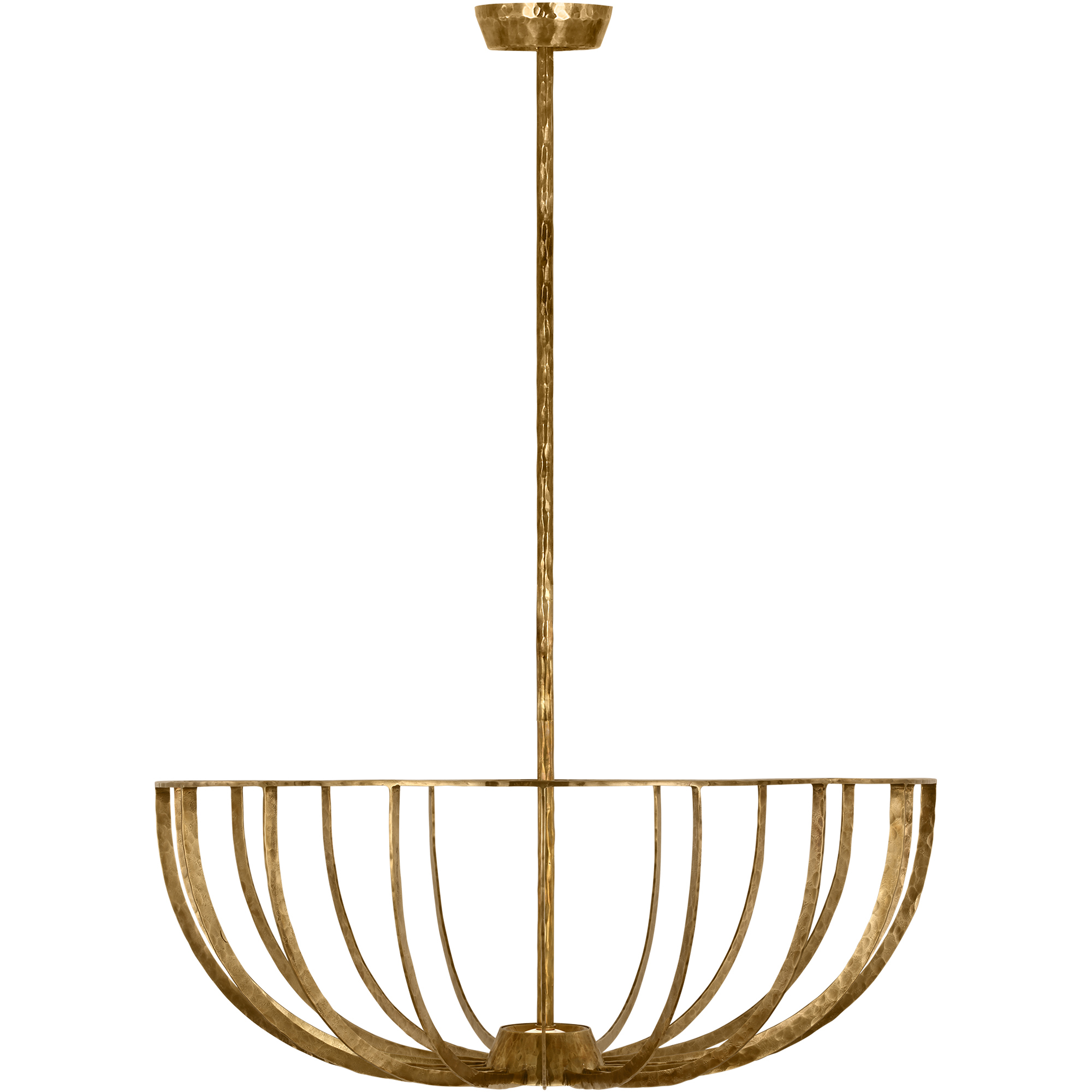 Sean Lavin Sanchi 2 Light 28 inch Polished Antique Brass Semi Flush Ceiling Light