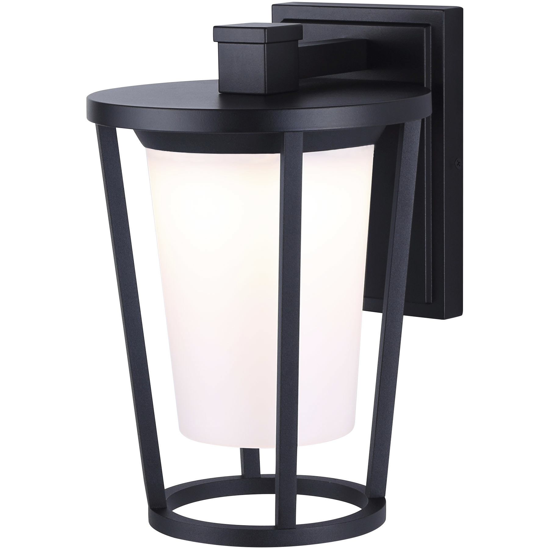 Vero LED 8.5 inch Black Outdoor Lantern