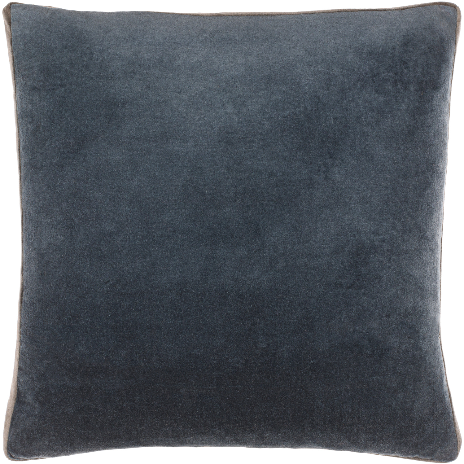 Sully 18 X 18 inch Steel Grey/Ink/Slate Blue/Silver Accent Pillow