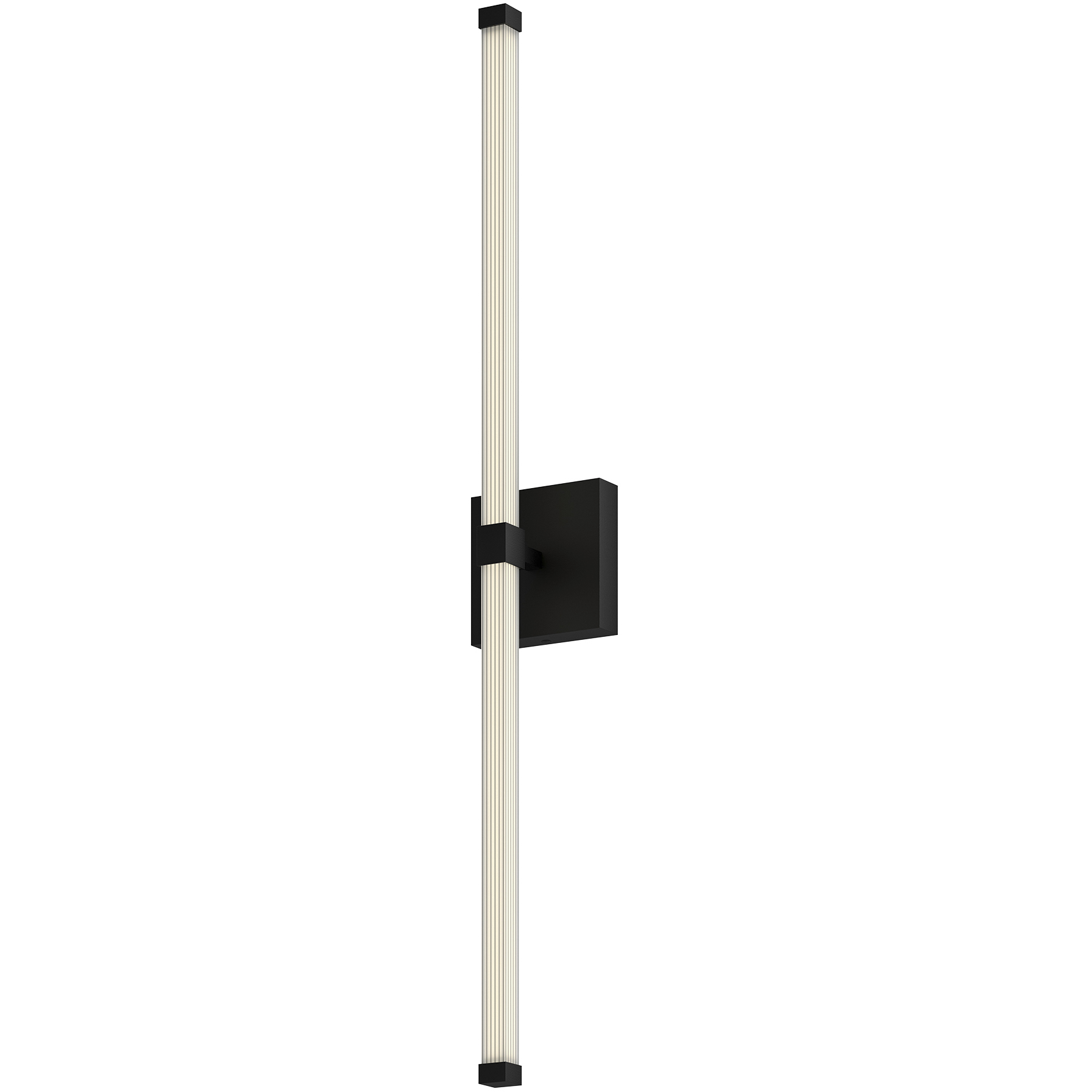 Blade LED 32 inch Black Vanity Light Wall Light