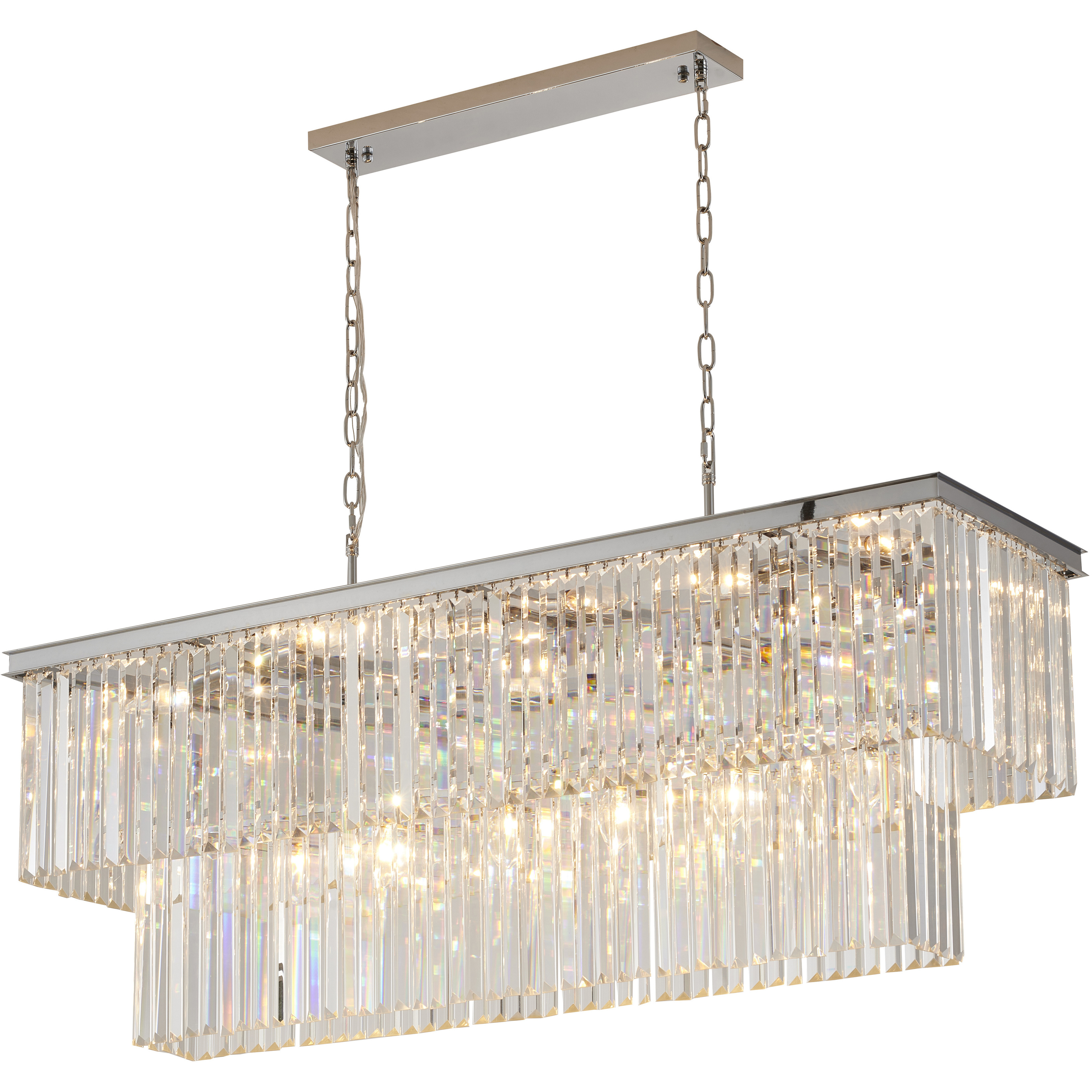Canada 18 Light 14 inch Chrome Chandelier Ceiling Light