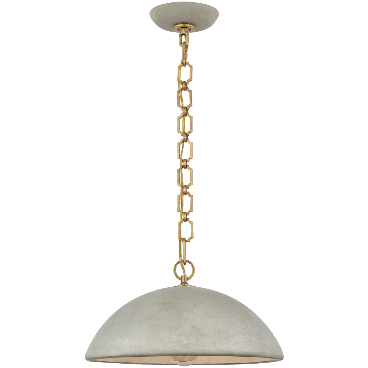 Suzanne Kasler Elliot LED 16 inch Portland Gray Pendant Ceiling Light, Large