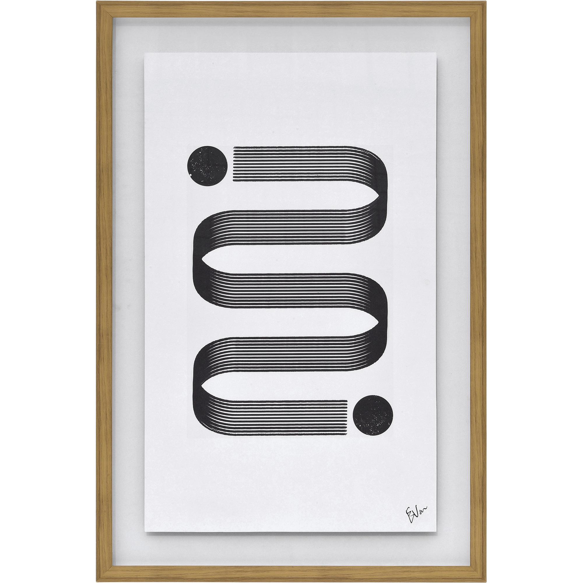 Elsie Black/White Wall Art