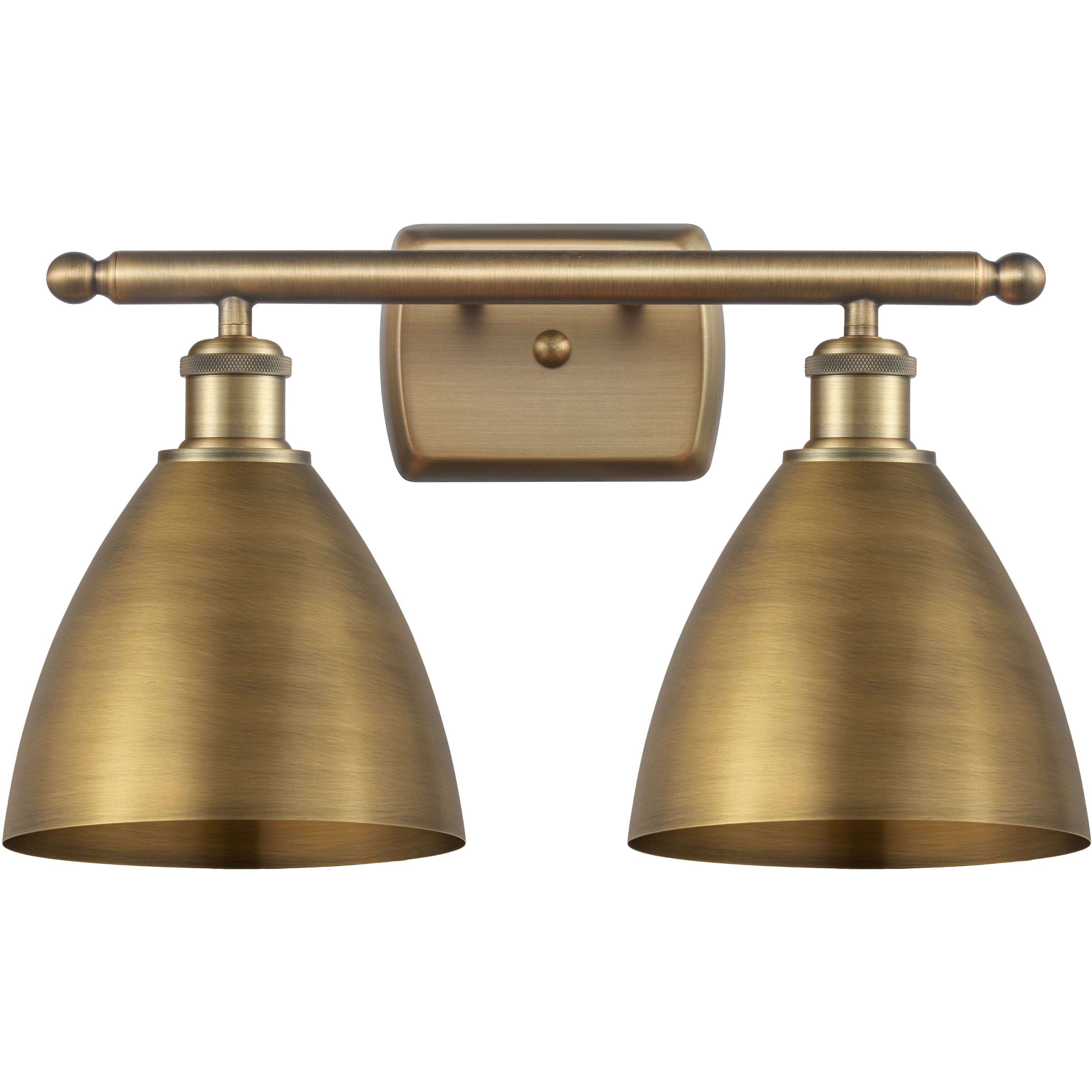 Ballston Dome LED 17.5 inch Brushed Brass Bath Vanity Light Wall Light
